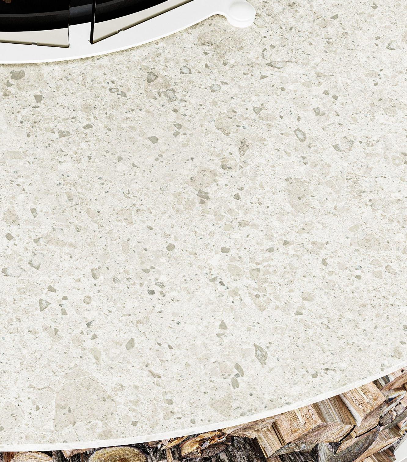 Keramik White Premium Fire Pit