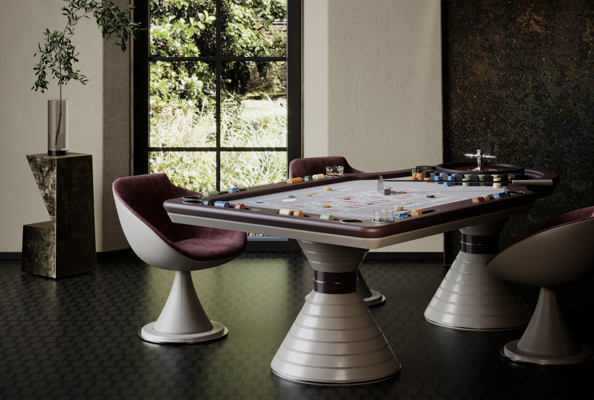 Italian Roulette Table