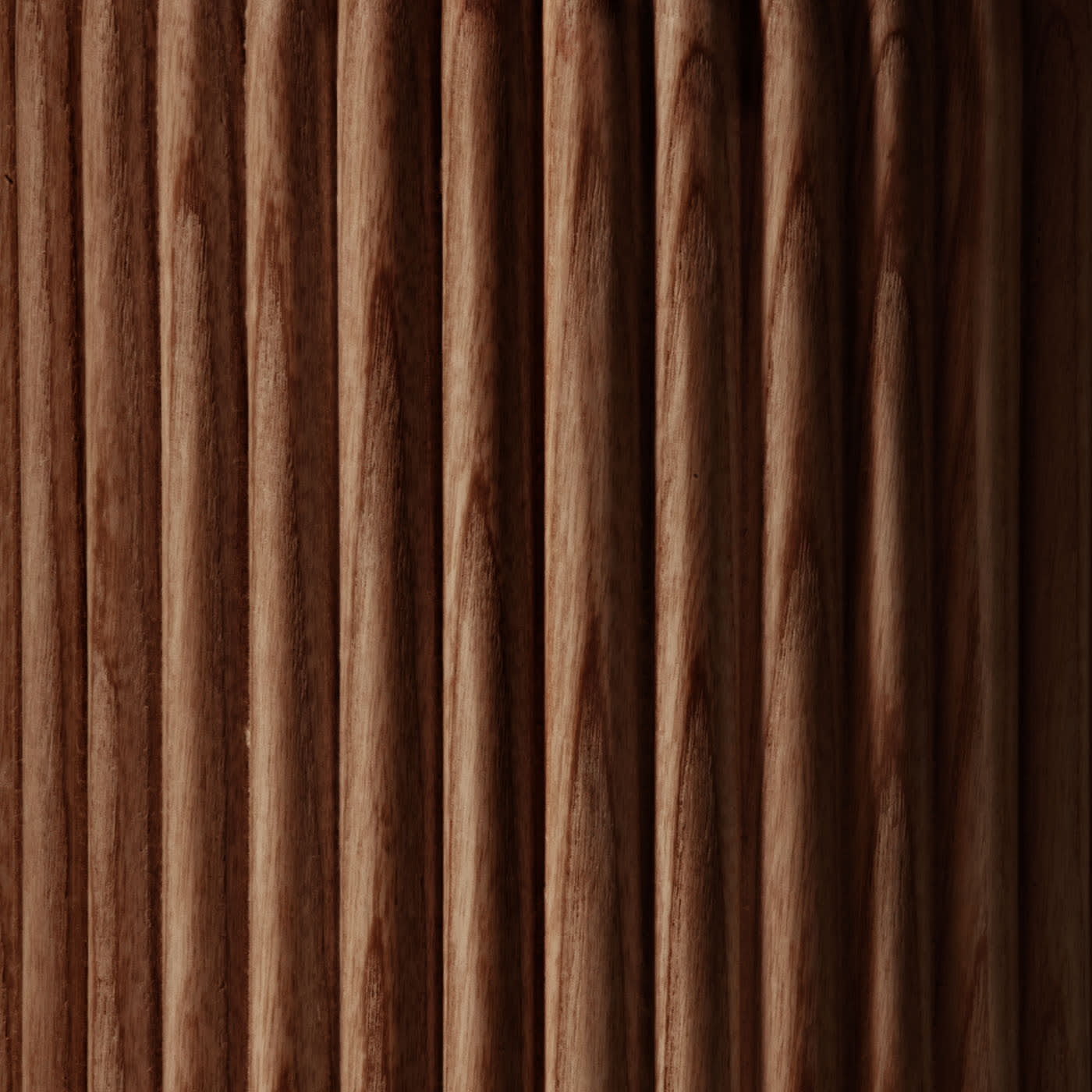 Capitello Brown Ash Coffee Table | Dimensions: Ø 55 cm