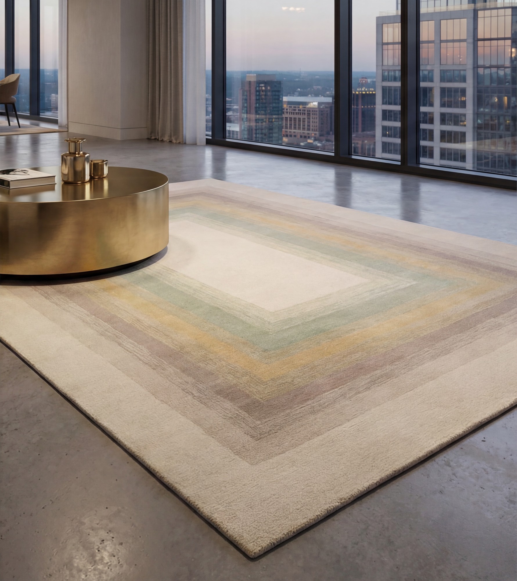 Inner Frame Designer Rug | Size: 200 × 300 cm