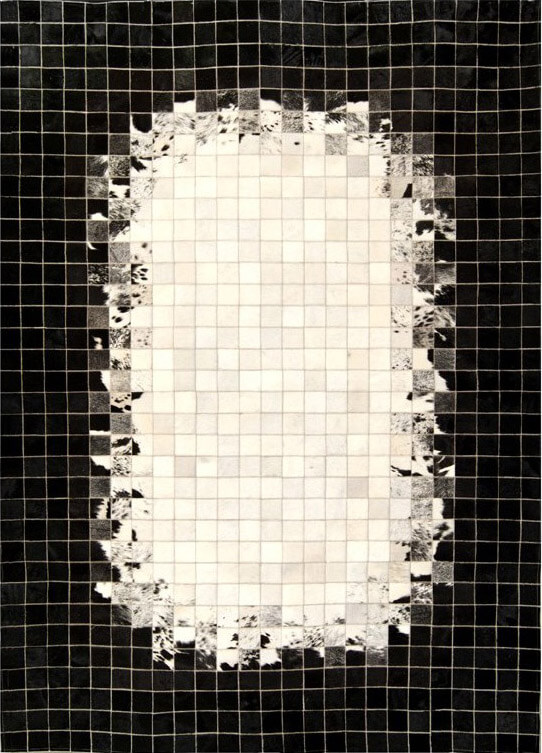 Mosaic Cowhide Rug | Size: 140 × 200 cm