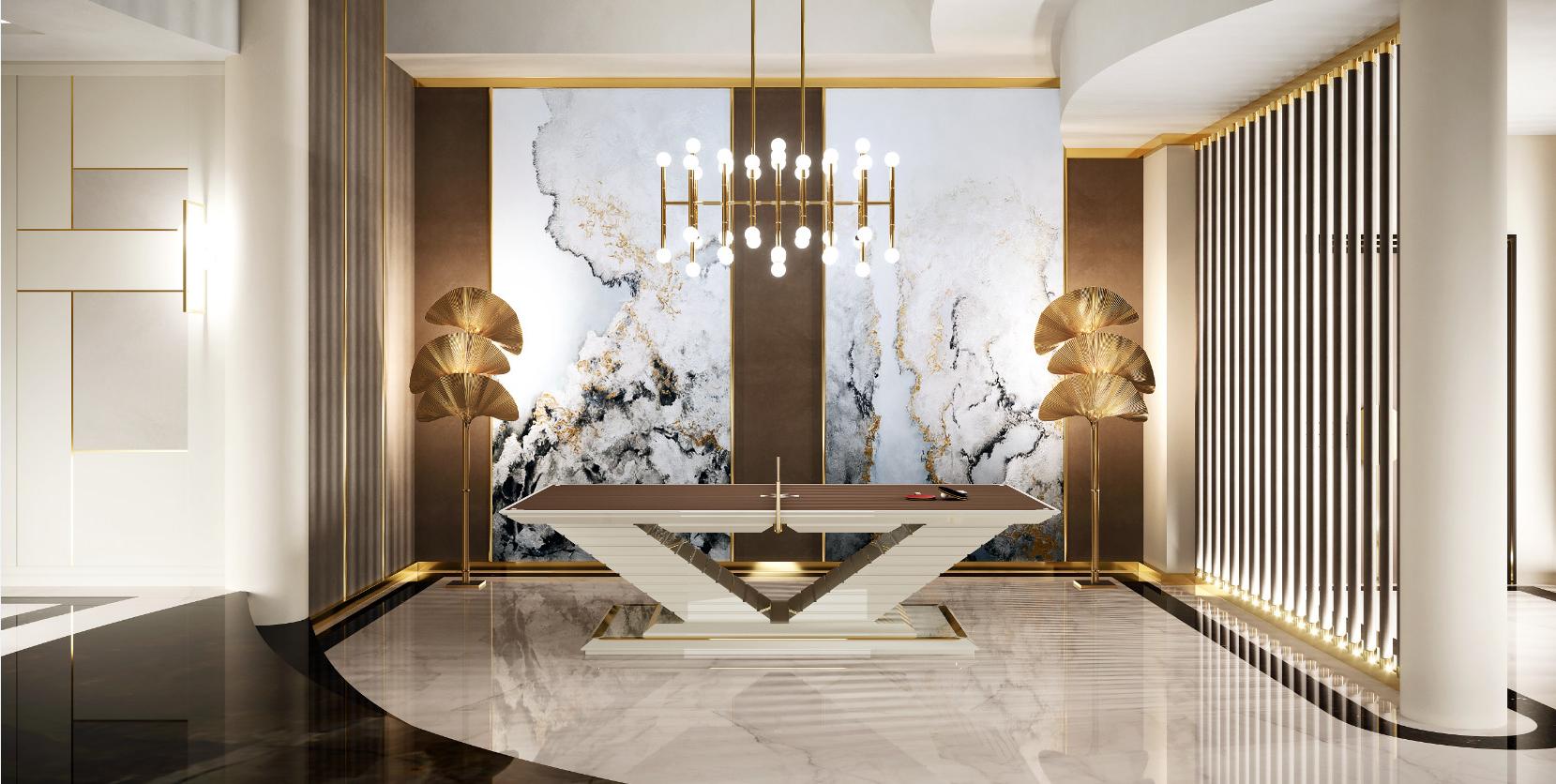 Luxe Table Tennis Table