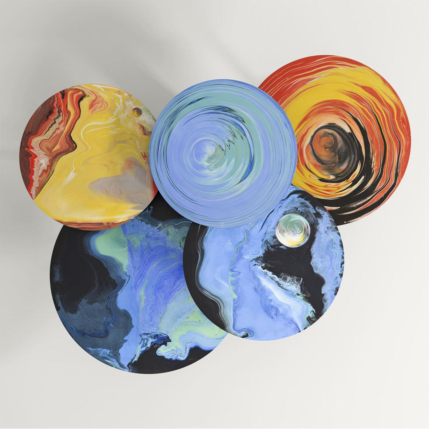 Astraliti Round Crafted Coffee Table