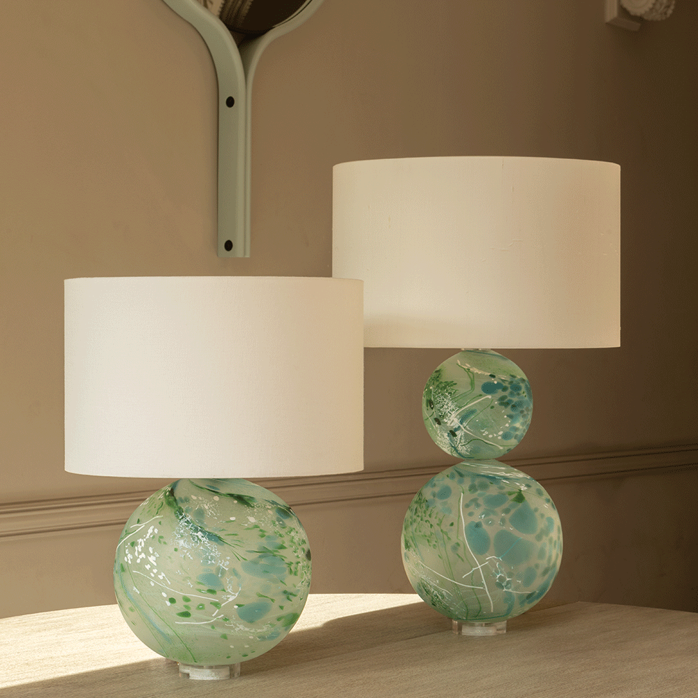 Ariana Sea Green Table Lamp