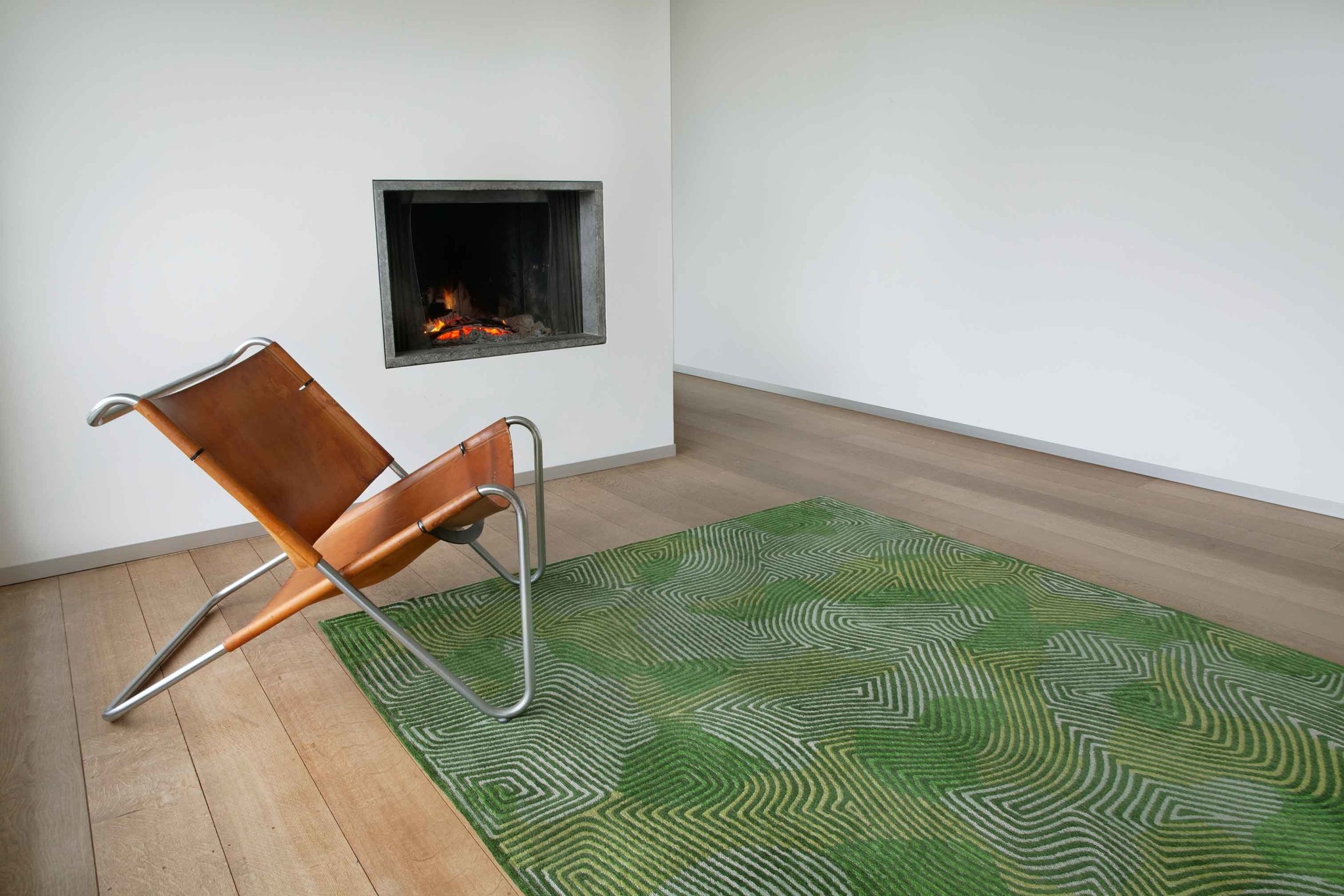 Coral Tropical Green Rug | Size: 280 × 390 cm