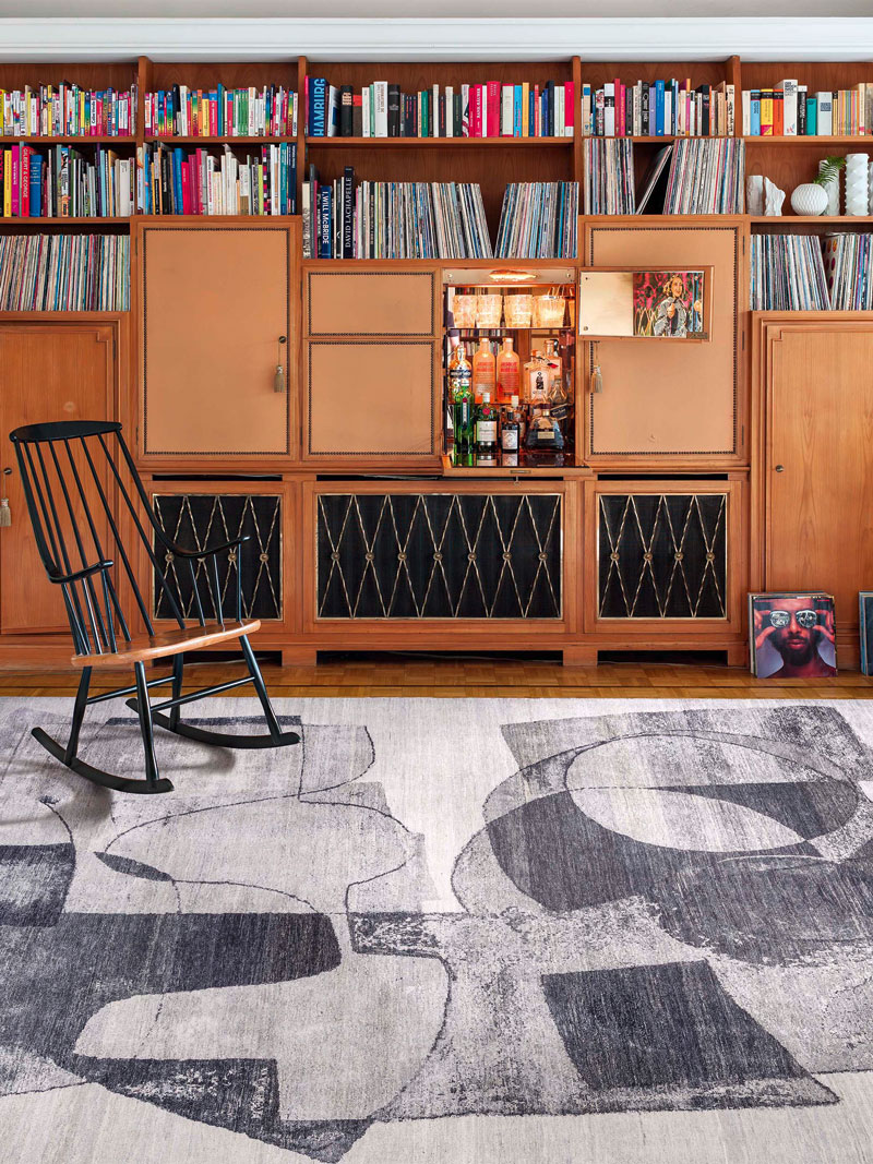 Black & White Rug