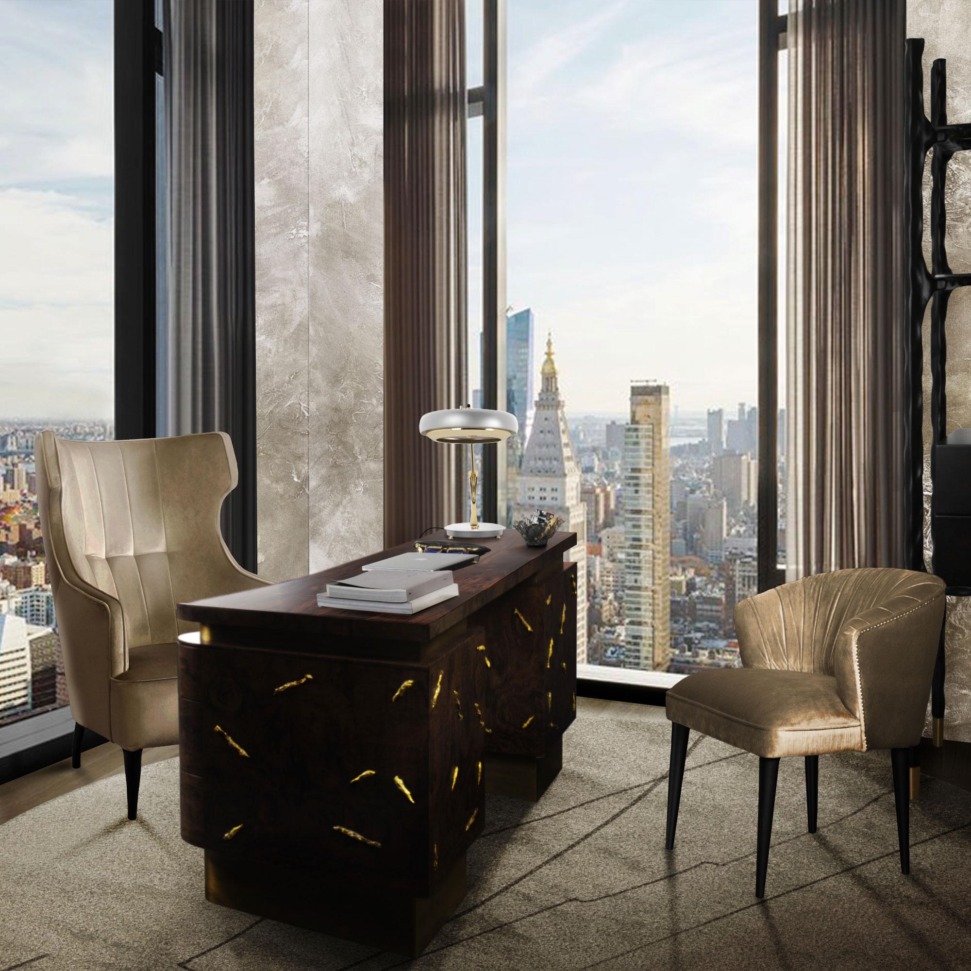 Designer Wood Desk