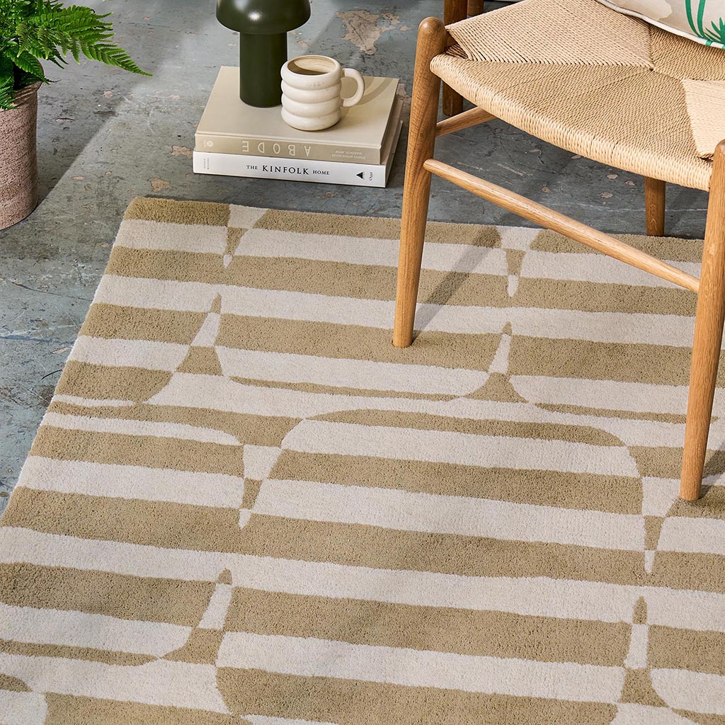 Lohko Stripe Rug | Size: 160 × 230 cm