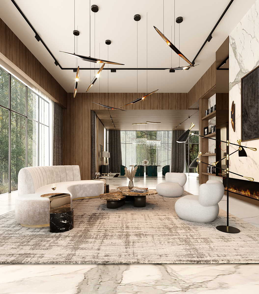 Deep-Tone Suspension Lamp - 29