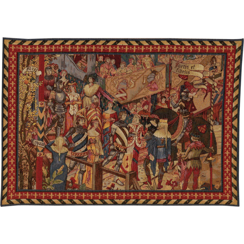 The Tournament Tapestry | Size: 75 × 100 cm