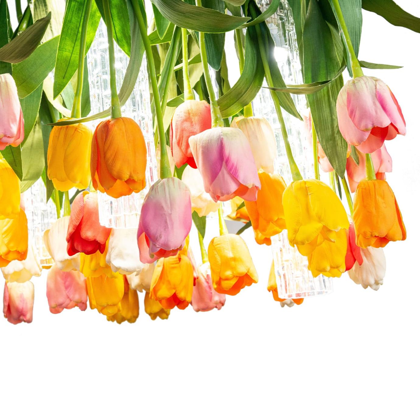 Tulip Round Italian Chandelier