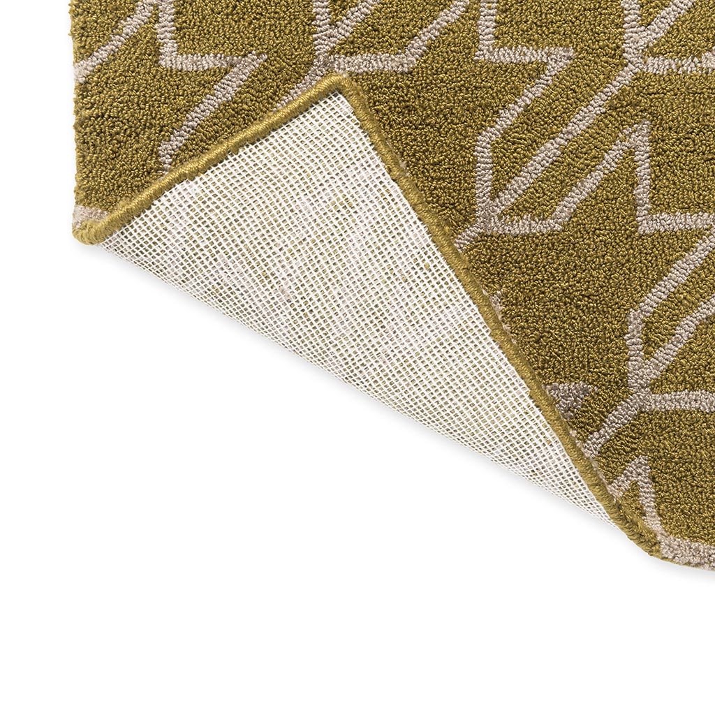 Houndstooth Mustard Outdoor Rug | Size: 250 × 350 cm