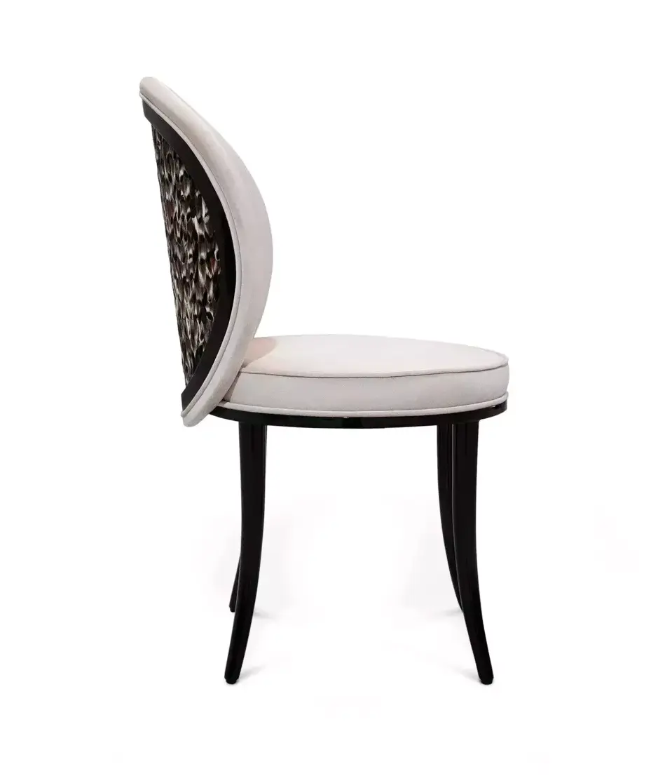 Mistral Folie Feather Dining Chair