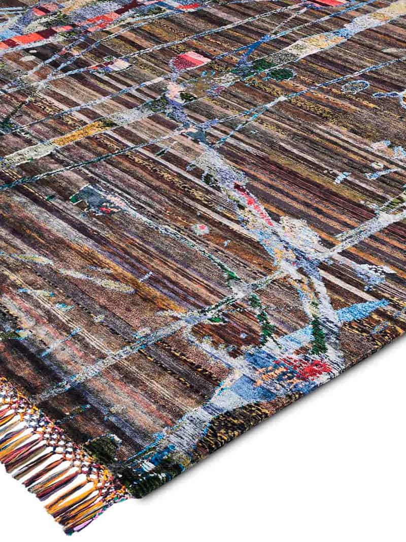 سجادة «إيكو» يدوية الصنع | المقاس: 122 × 183 cm