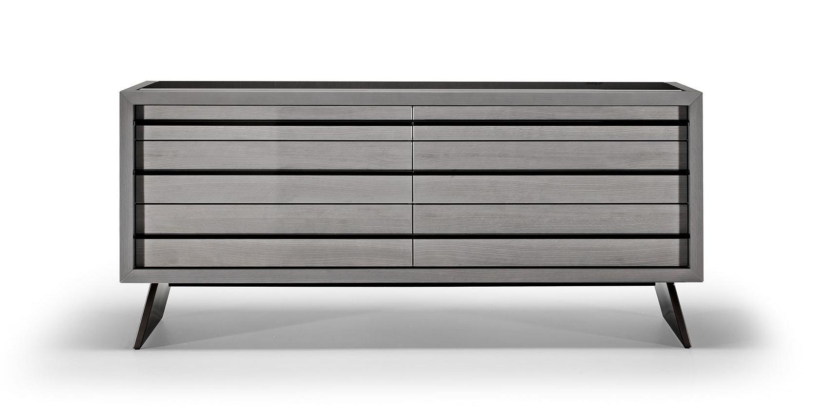 Textured 6-Drawer Dresser