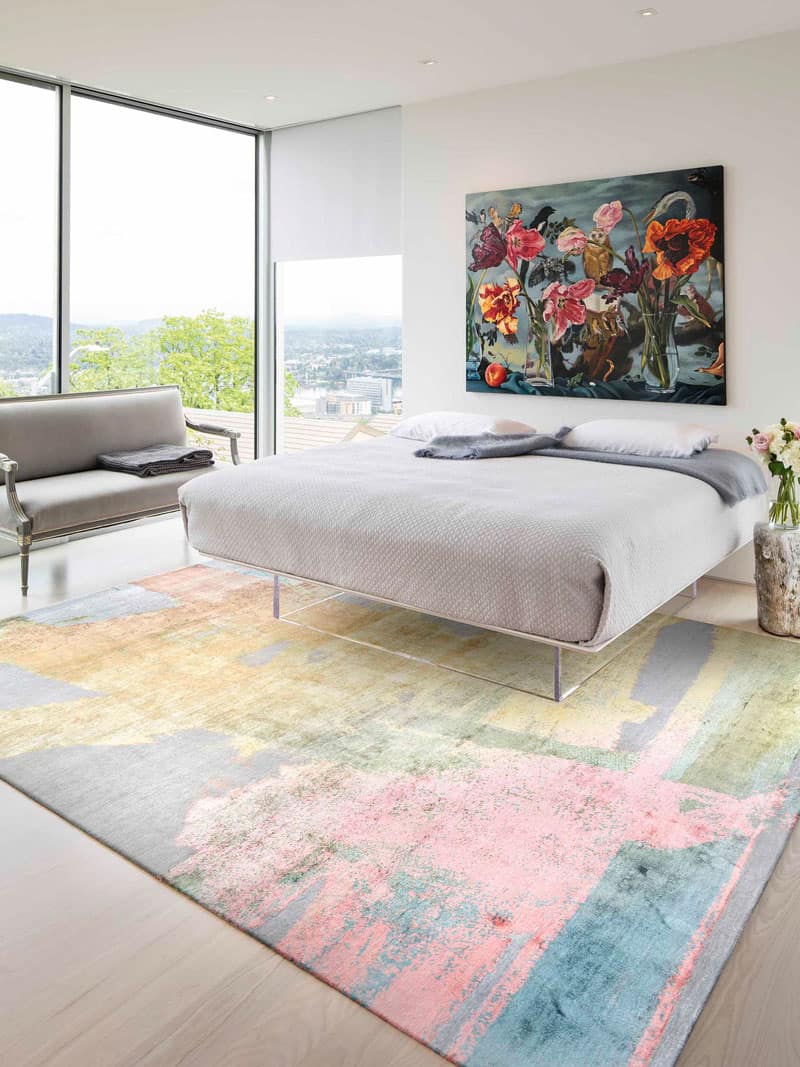 Pastel Sun Rug