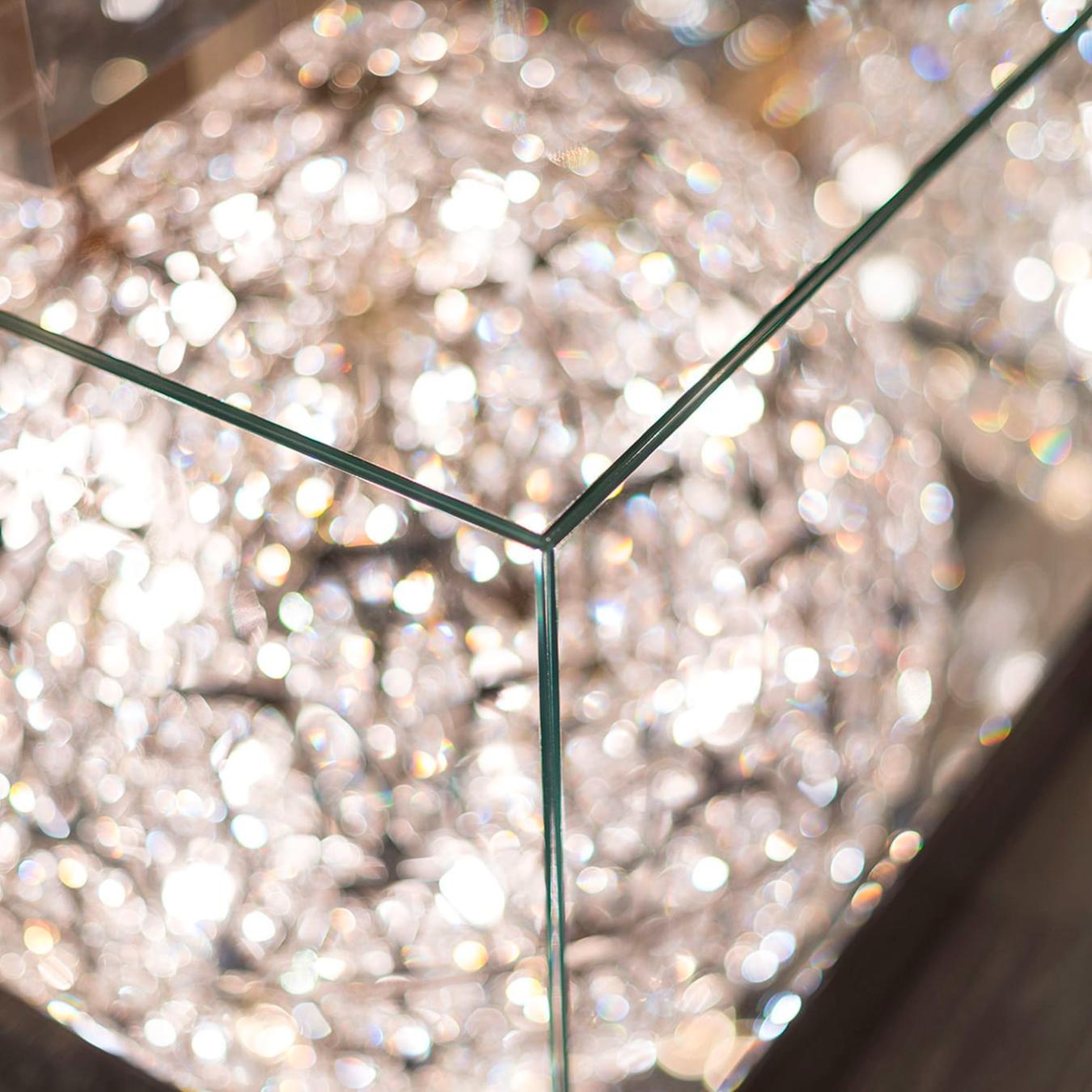 Arabesque Luminous Italian Side Table