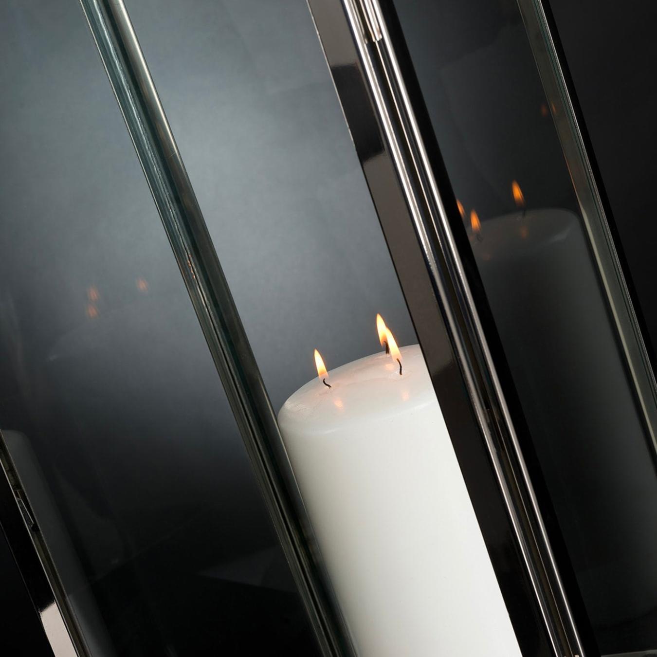 Stainless Steel Outdoor Lantern Italian Design