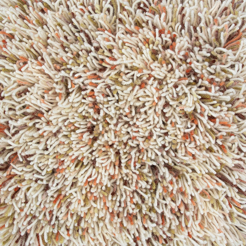 Jazz Plush Pumpkin Artisan Rug