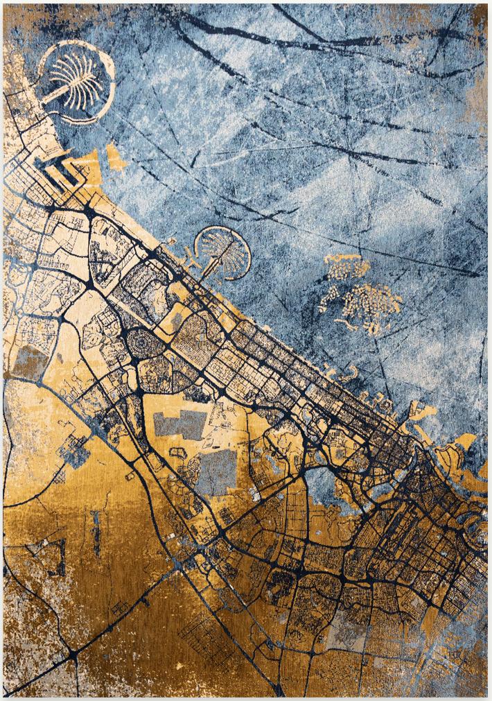 Gold Sea Rug | Size: 280 × 390 cm