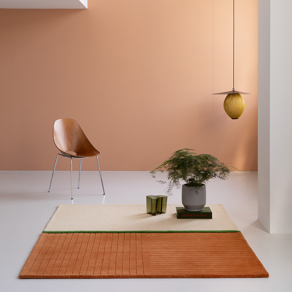 Decor Rhythm Tangerine Rug | Size: 140 × 200 cm