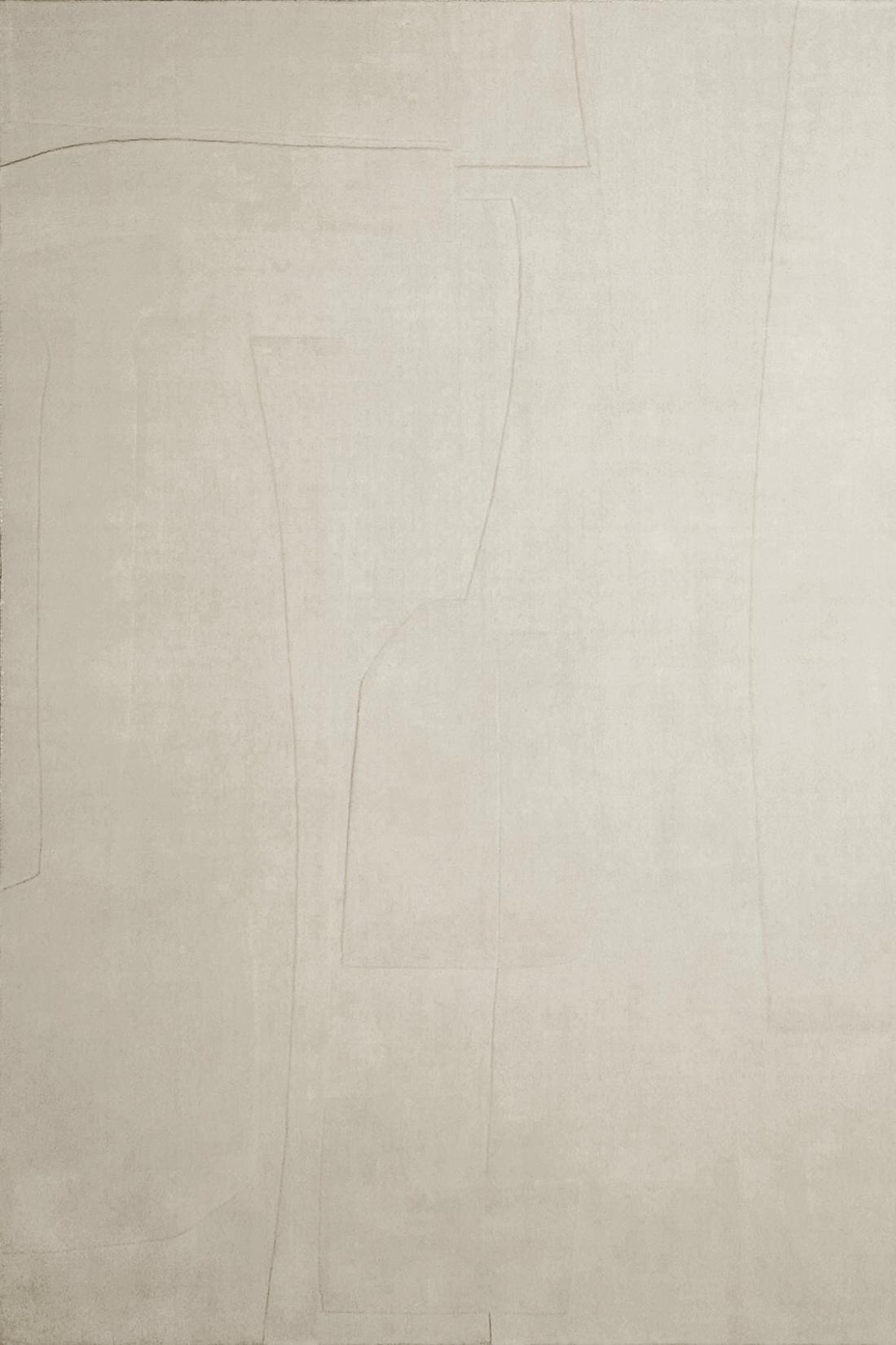 Bref Ecru Wool Rug | Size: 200 × 300 cm Bref Ecru Wool Rug | Size: 200 × 300 cm