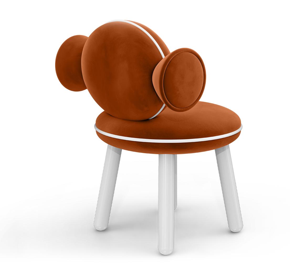 Lollipop Puff Chair (Red)