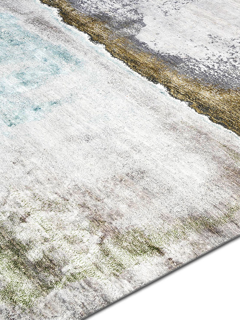 Green Rust Rug | Size: 140 × 210 cm