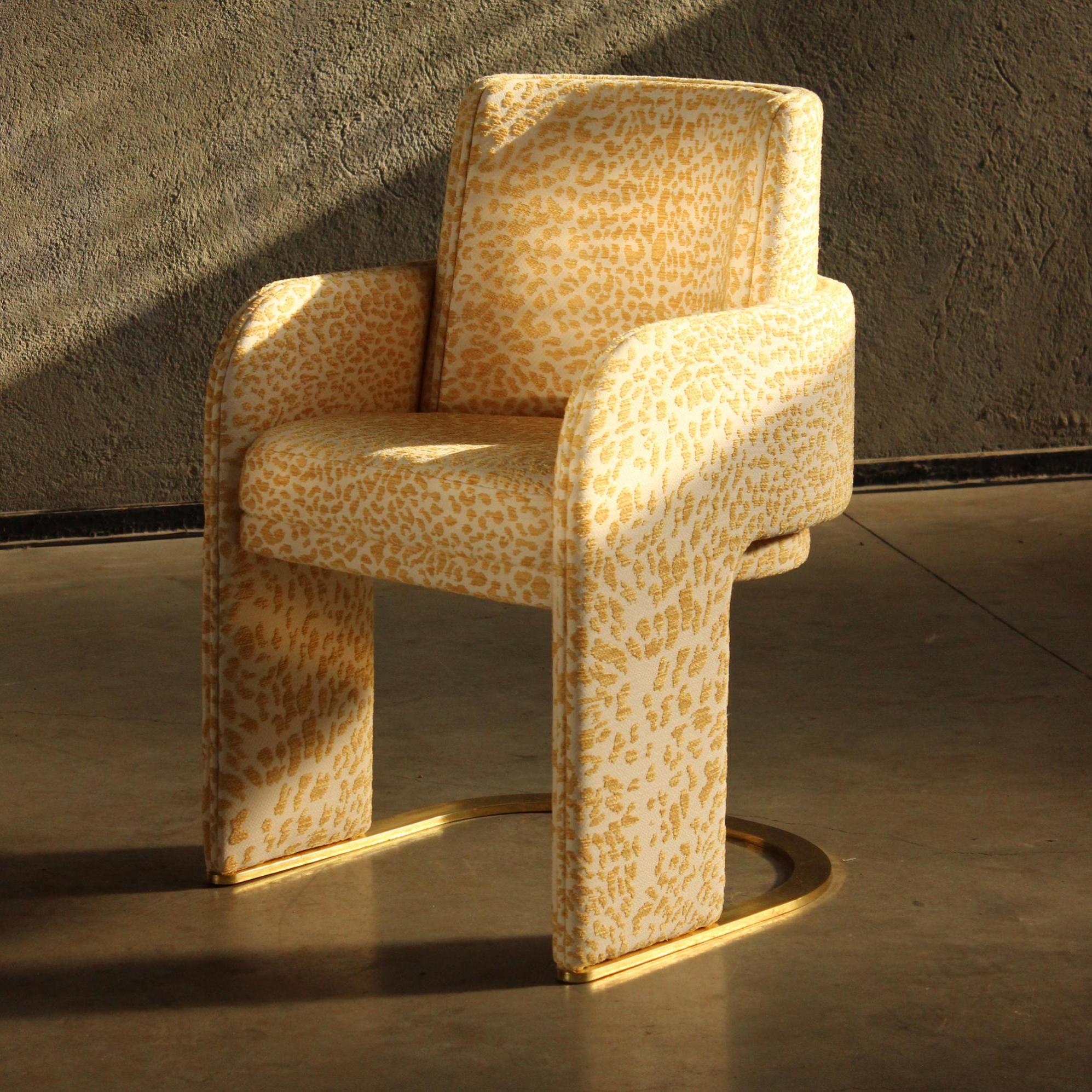 Odisseia Modern Yellow Chair
