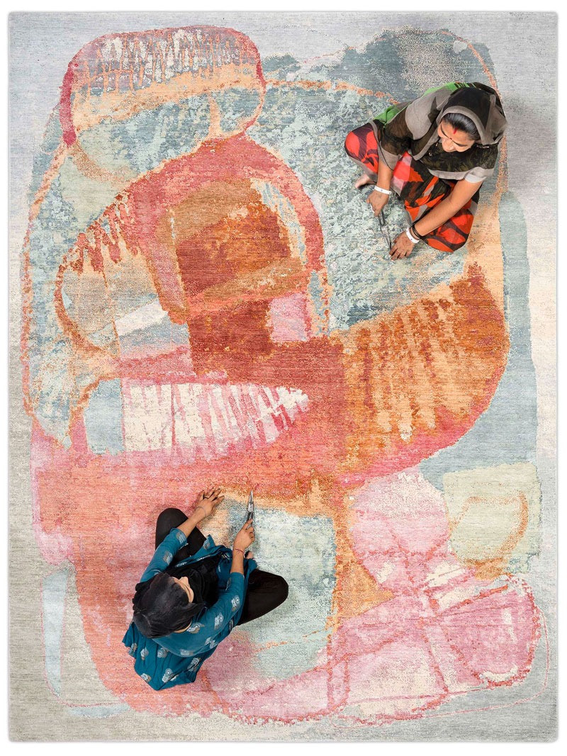 Red Sunset Rug