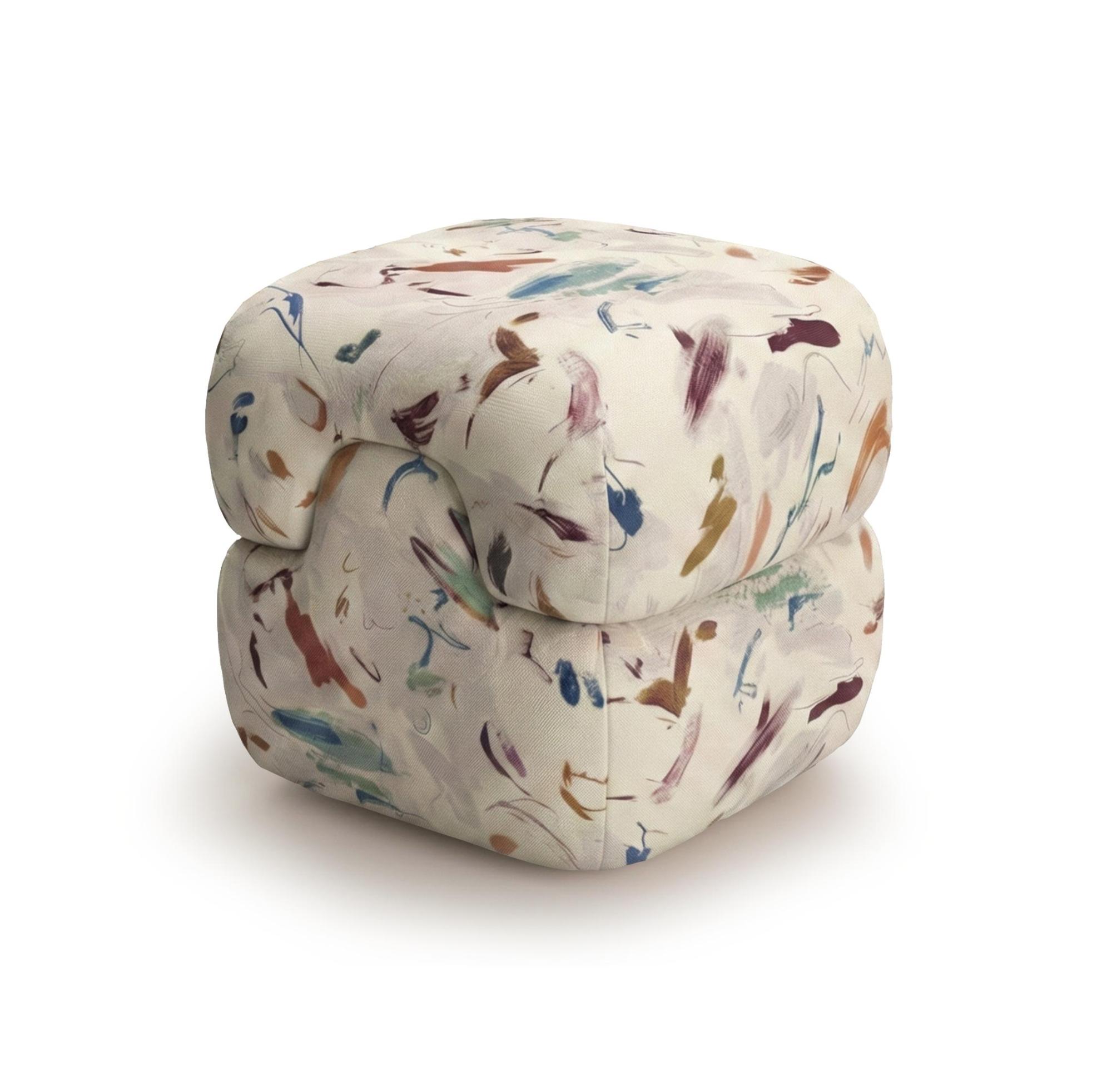 Mosaico Tufted Pouf