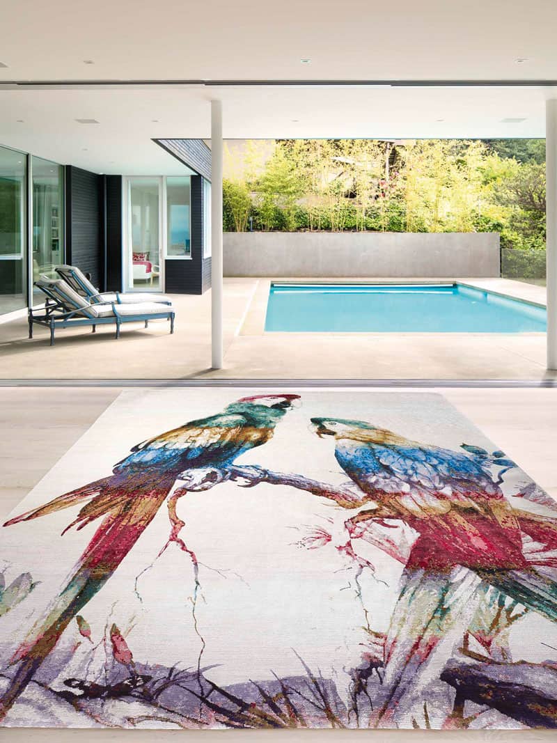 Two Parrots Rug