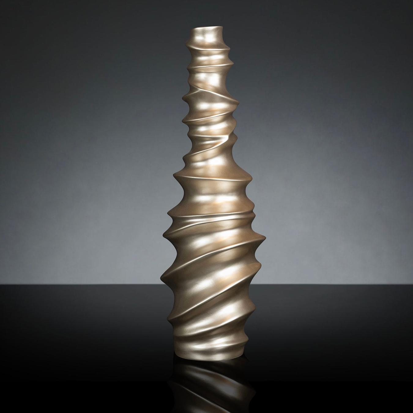 Shar Pei Tall Handcrafted Vase