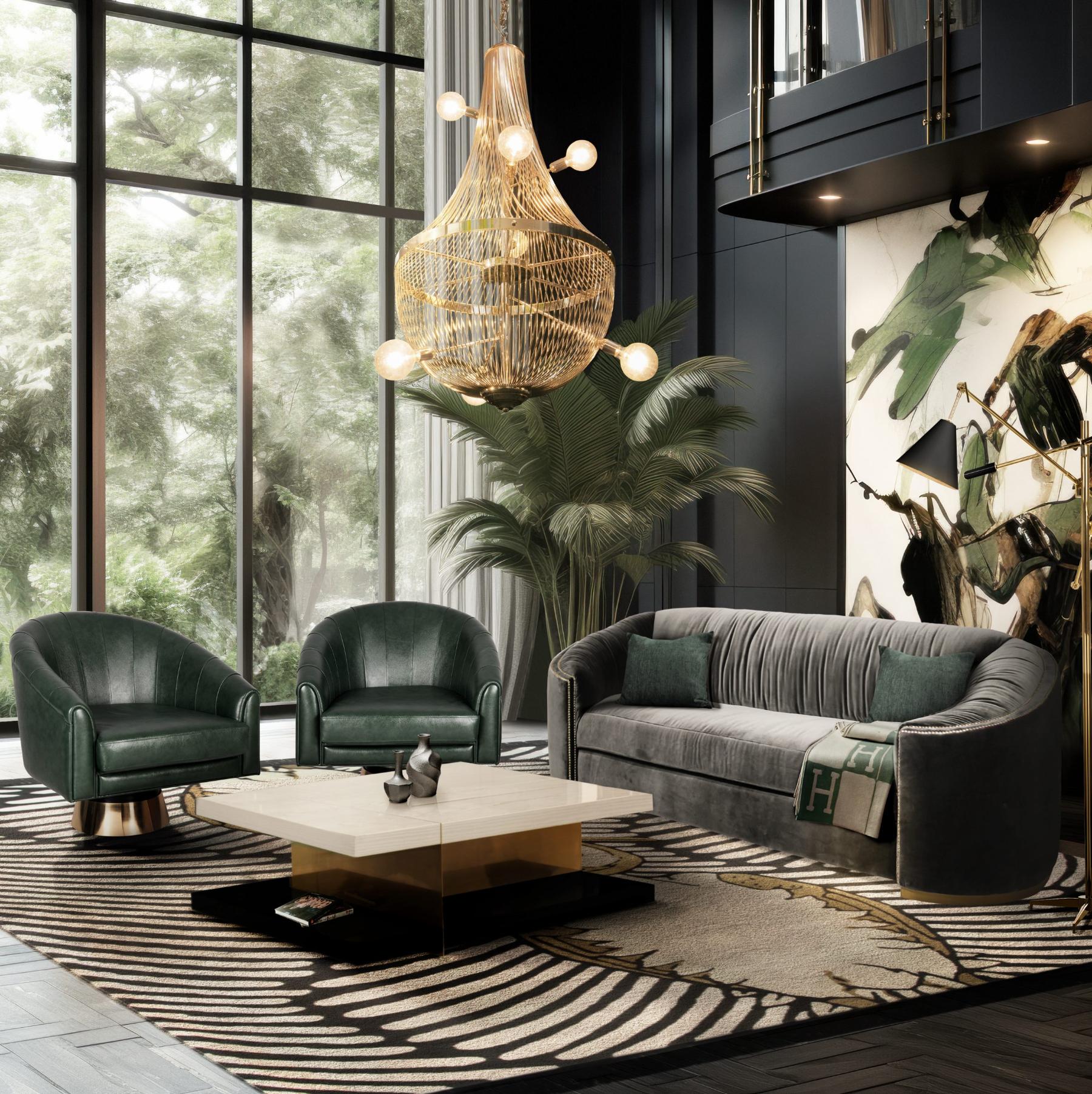 Premium Comfort Anthracite Curved Sofa - 3