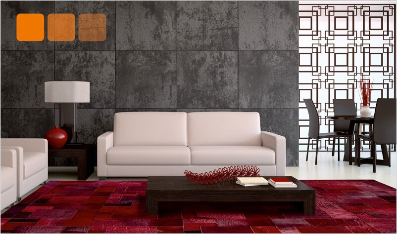 Puzzle Cowhide Rug | Size: 180 × 260 cm