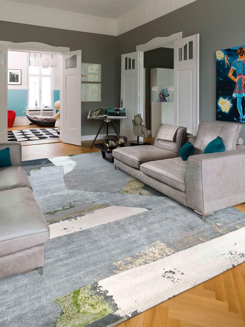 Green Rust Rug