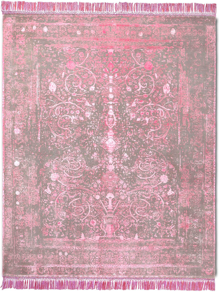 سجادة «سوفت» وردية | المقاس: 274 × 365 cm