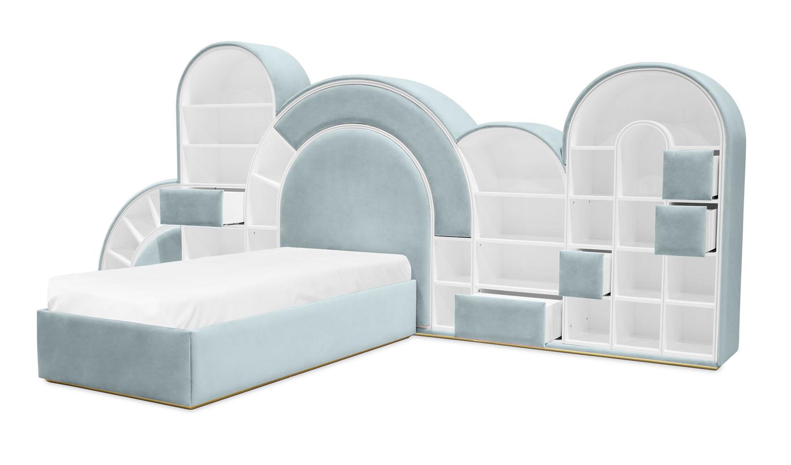 Bubblegum Marshmallow Bed (Blue)