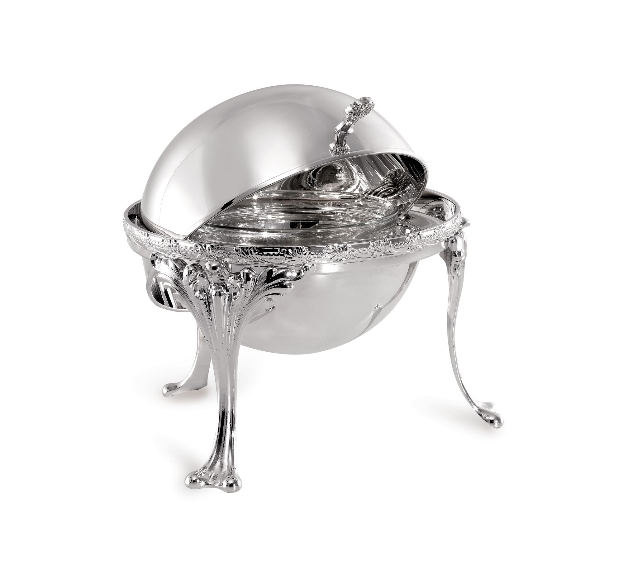 Silver-Plated Caviar Bowl