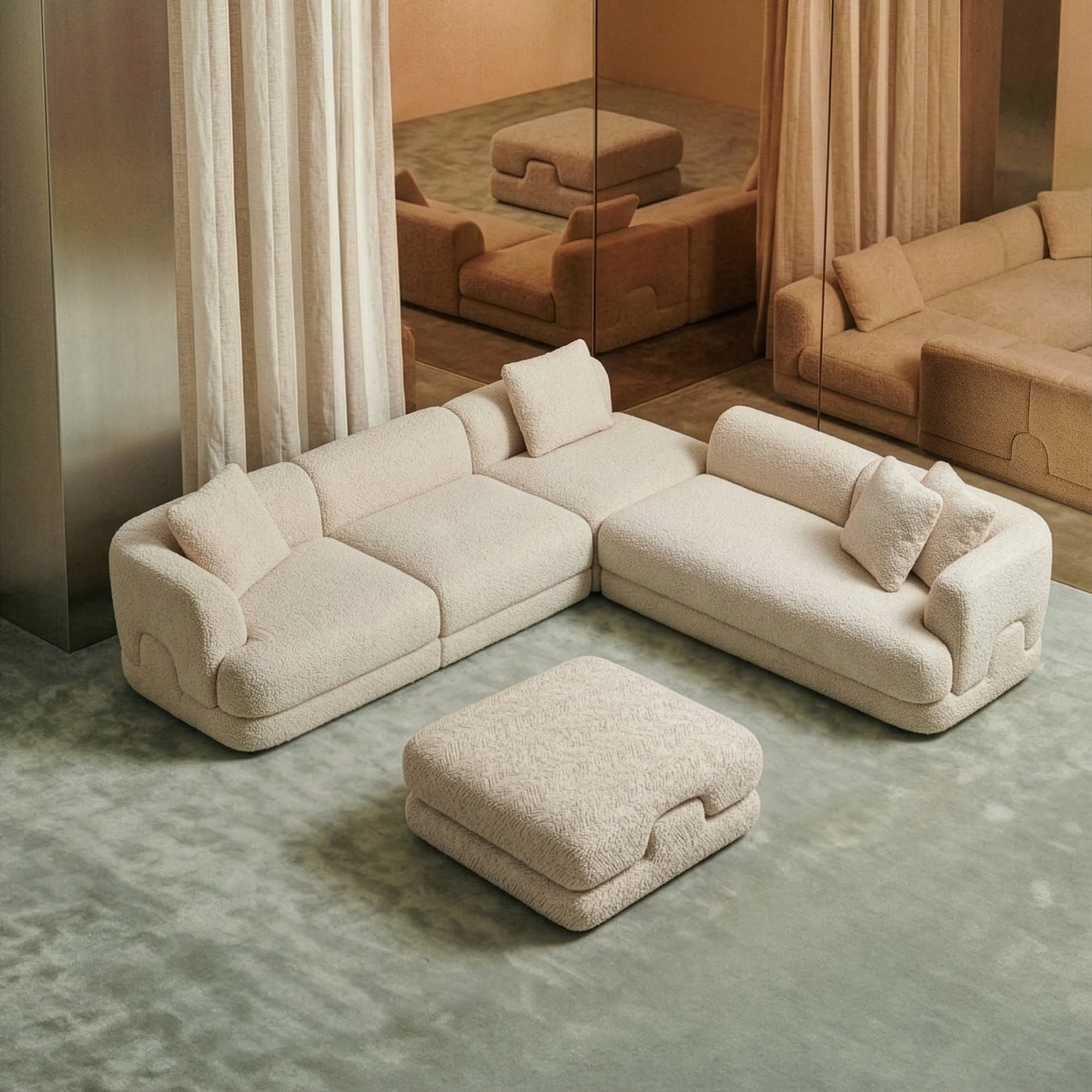 Mosaico Modular Crafted Sofa - 1