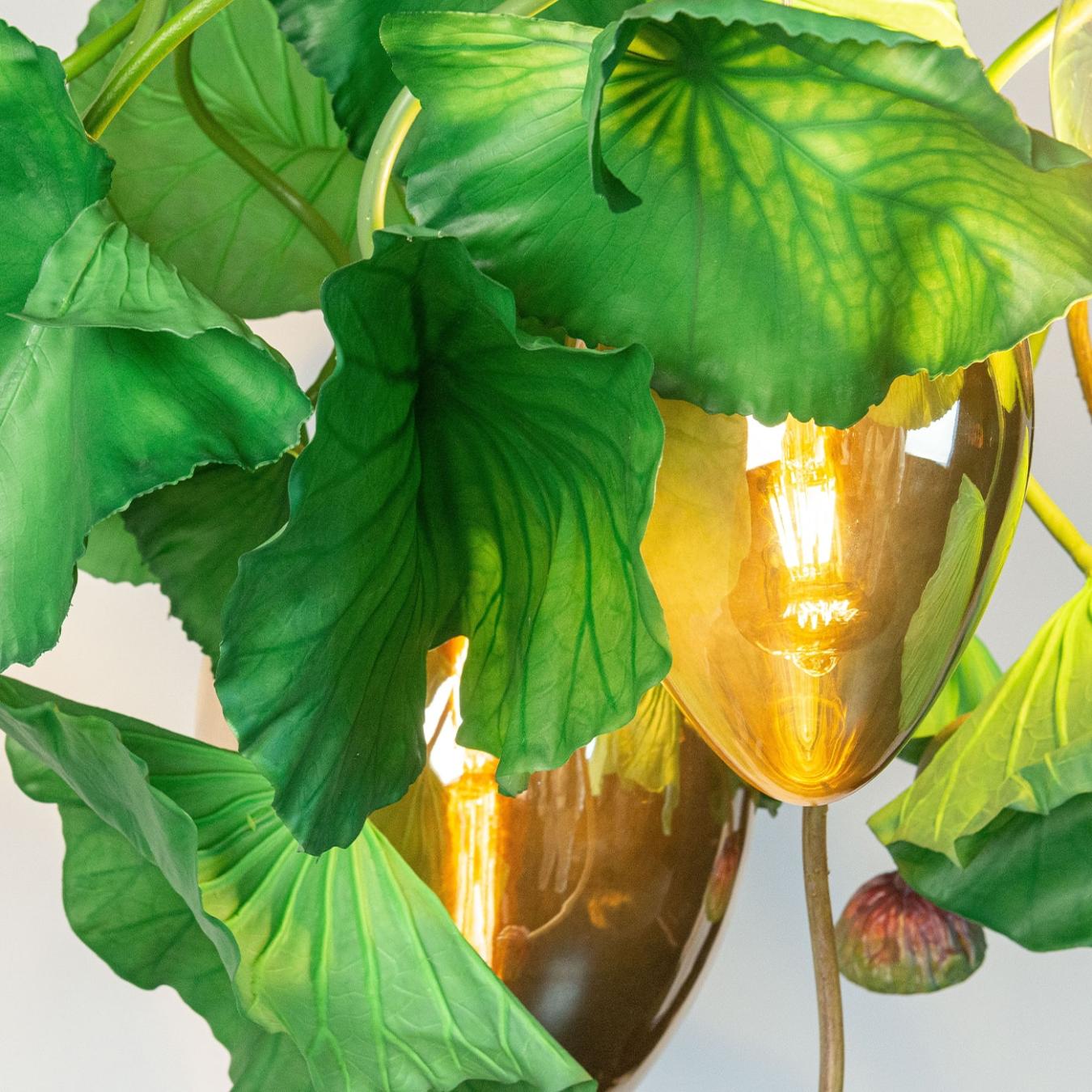 Dichondra Round Artisan Chandelier