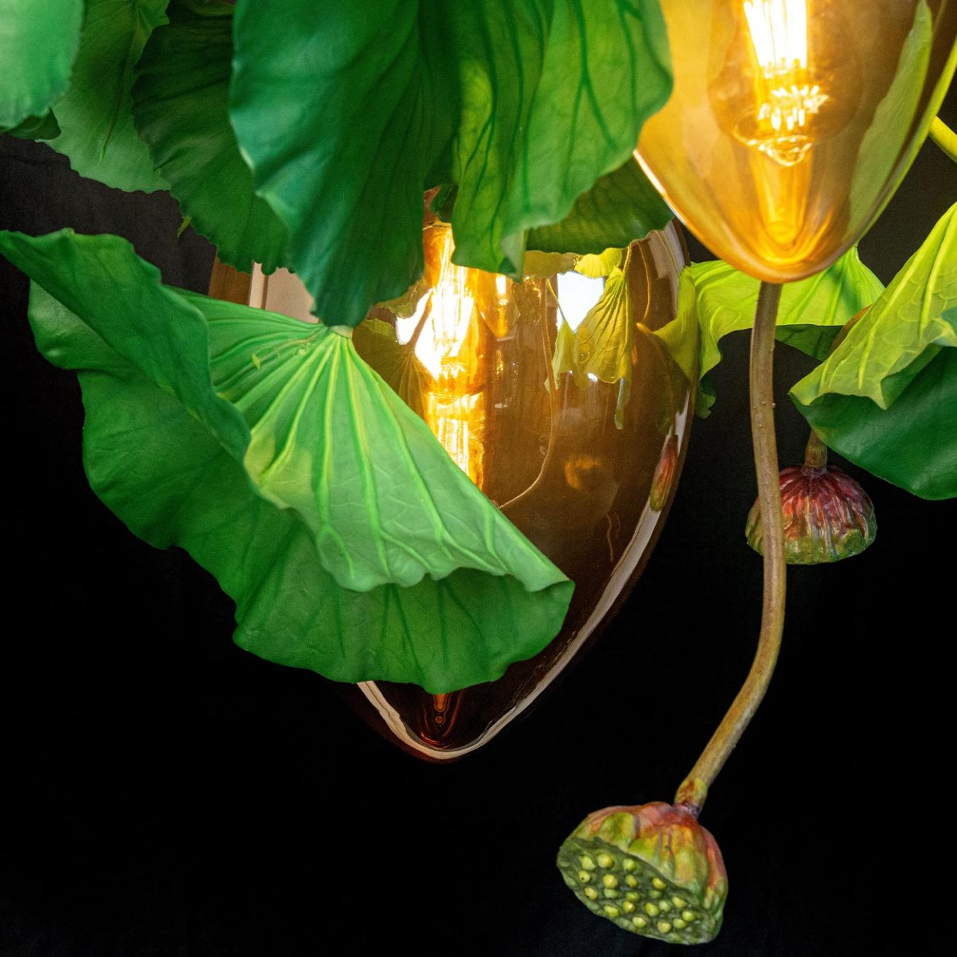 Dichondra Round Artisan Chandelier
