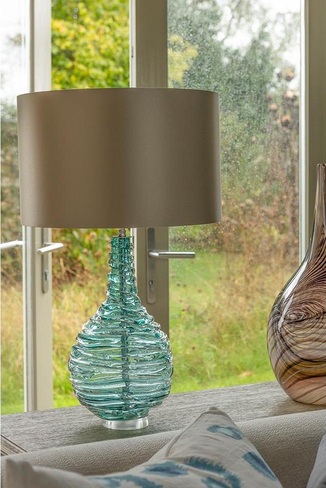 Matilda Turquoise Table Lamp