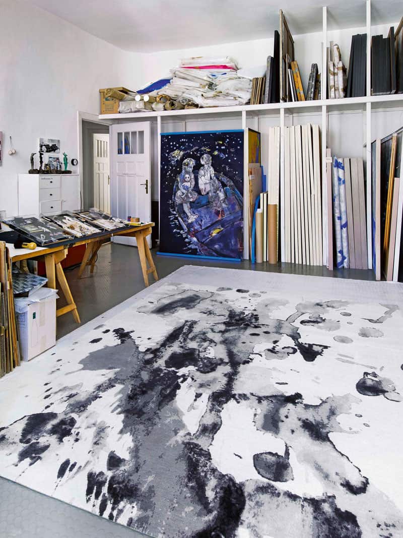 Black & White Luxury Rug | Size: 300 × 400 cm