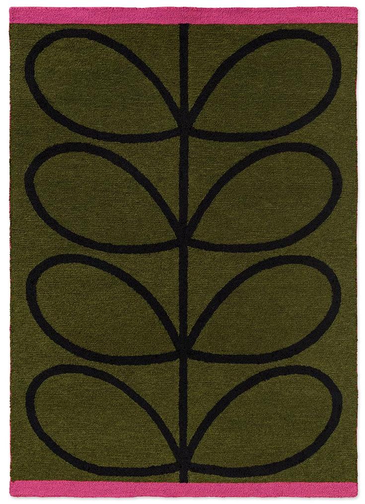 Linear Stem Outdoor Rug | Size: 140 × 200 cm