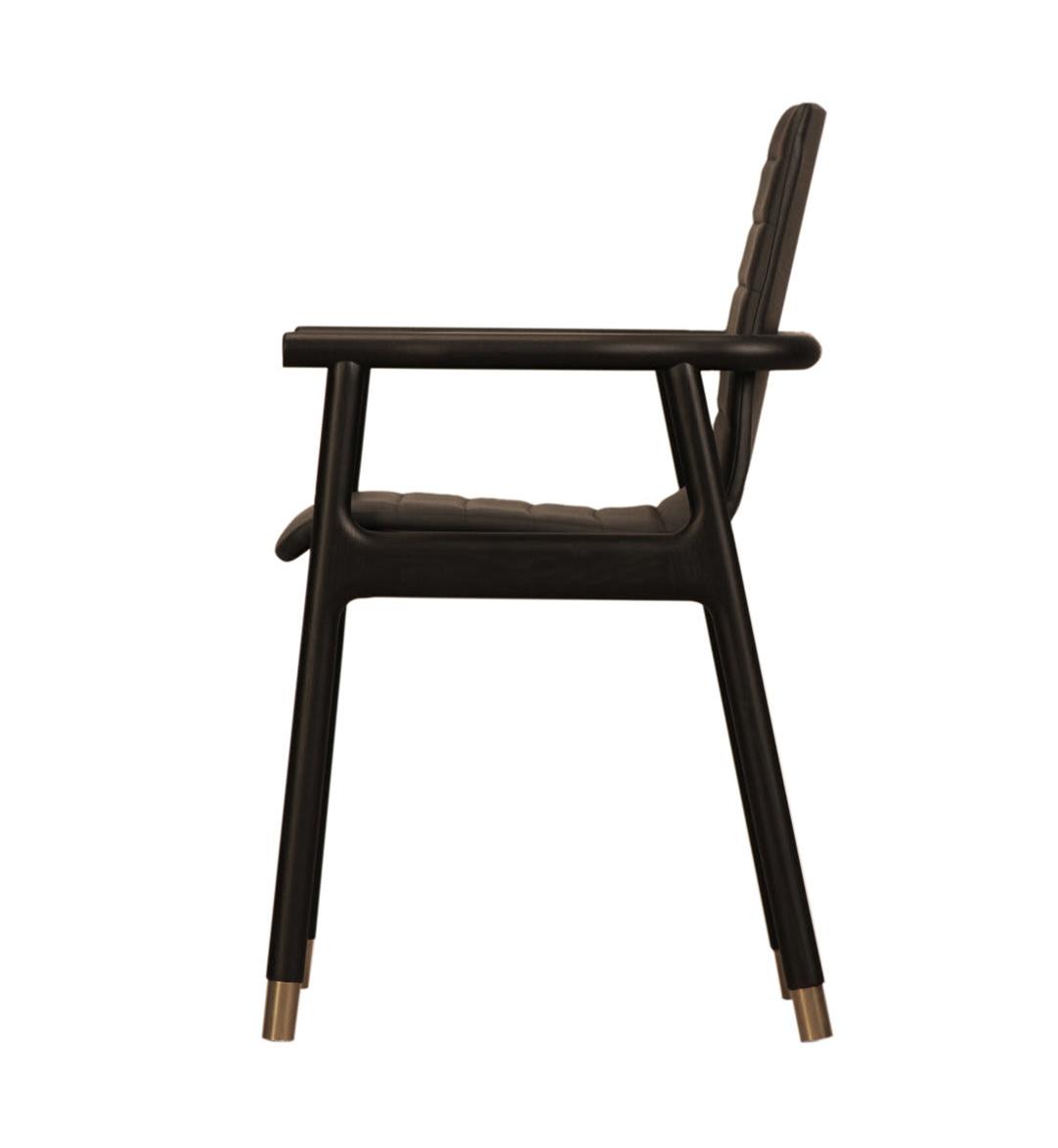 Joyce Italian Chair with Armrests