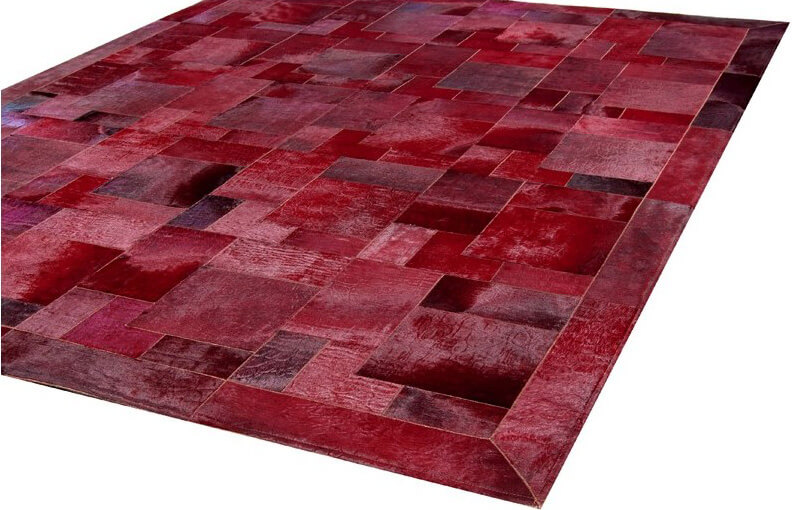 Puzzle Cowhide Rug | Size: 180 × 260 cm