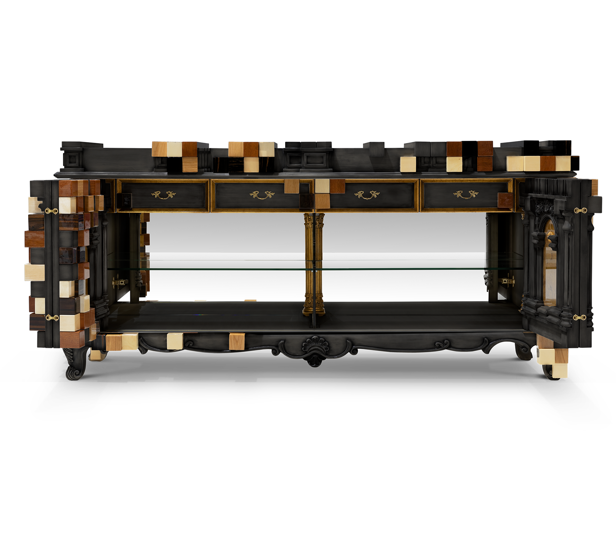 Trafalgar Black Sideboard