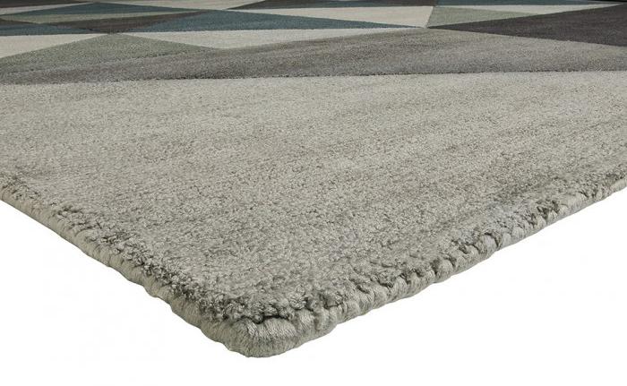 Triangles Multi Hand-Tufted Rug | Size: 250 × 300 cm