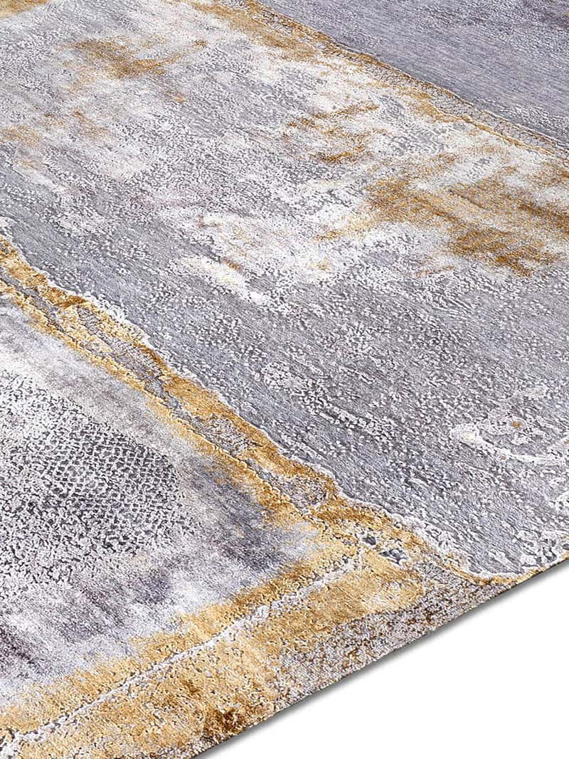 Silver White Grey Rug | Size: 305 × 427 cm